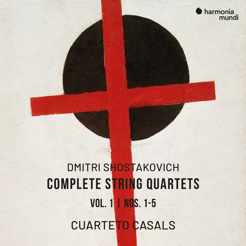 SHOSTAKOVICH: Complete String Quartets, Vol. 1 (Nos. 1-5) - Cuarteto Casals (2 CDS)