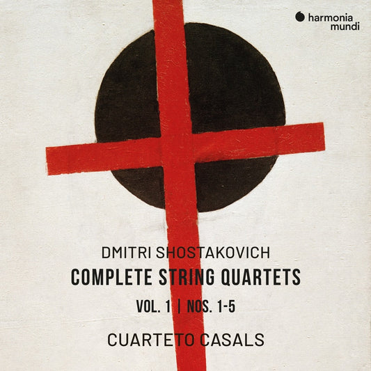 SHOSTAKOVICH: Complete String Quartets, Vol. 1 (Nos. 1-5) - Cuarteto Casals (2 CDS)