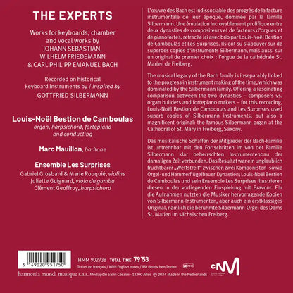 The Experts: The Bach and Silbermann Dynasties - Louis-Noël Bestion de Camboulas, Marc Mauillon, Les Surprises
