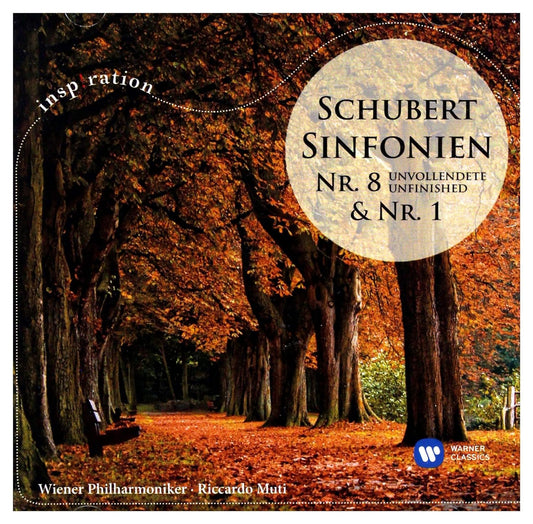 Schubert: Symphonies 1 & 8 - RICCARDO MUTI, VIENNA PHILARMONIC