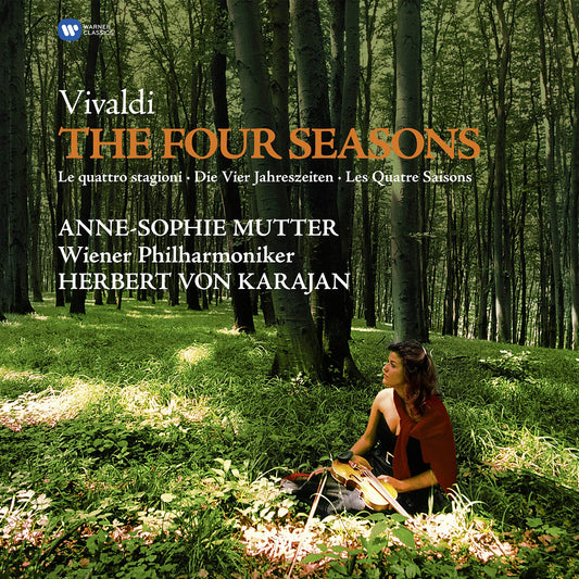 Vivaldi: The Four Seasons - ANNE SOPHIE MUTTER, VIENNA PHILHARMONIC, HERBERT VON KARAJAN (VINYL LP)