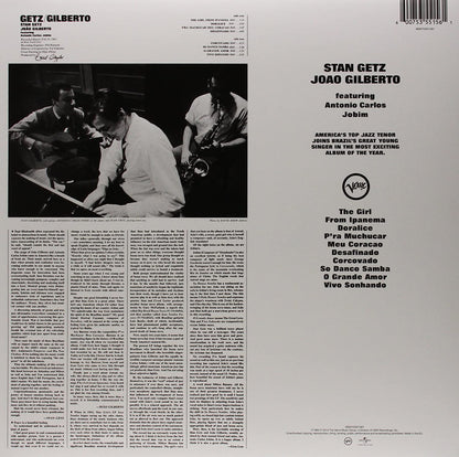 STAN GETZ / JOAO GILBERTO: Getz/Gilberto (VINYL LP)