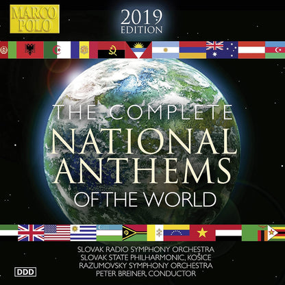NATIONAL ANTHEMS OF THE WORLD (COMPLETE) (2019 Edition) (10 CDs)
