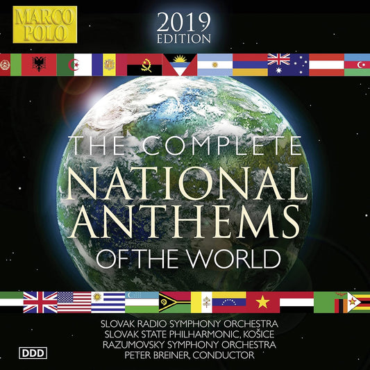 NATIONAL ANTHEMS OF THE WORLD (COMPLETE) (2019 Edition) (10 CDs)