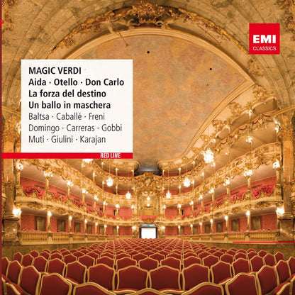 Magic Verdi (Verdi-Aida/Otello/Don Carlo) - CARRERAS, DOMINGO, FRENI