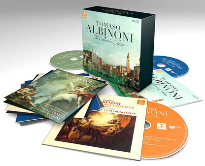 ALBINONI (The Collector's Edition) - CLAUDIO SCIMONE, I SOLISTI VENETI, PIERRE PIERLOT, JUNE ANDERSON (16 CDS)