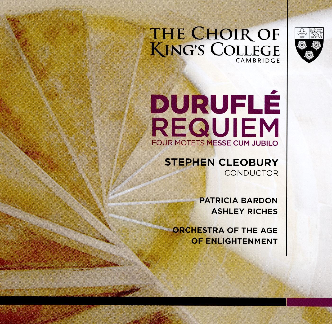 Durufle: Requiem - ORCHESTRA OF THE AGE OF ENLIGHTMENT / STEPHEN CLEOBURY (HYBRID SACD)