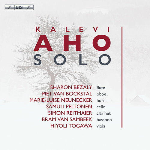 Aho: Solo, Vol. 1 III, IV, V, IX, X, XII, XIV - S. Bezaly, P. van Bockstal, S. Reitmaier, B. van Sambeek, Neunecker, Hiyoli Togawa, S. Peltonen