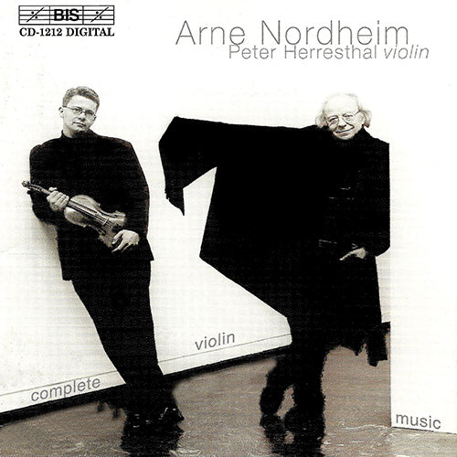 NORDHEIM: Complete Violin Music - Stavanger Symphony Orchestra