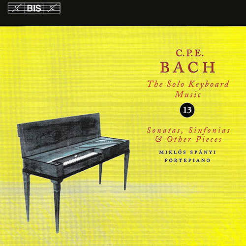 Bach, C.P.E.: The Solo Keyboard Music, Vol. 13 - Keyboard Sonatas, Wq. 65/24, 118/5, 119/7 and 122/1-2 - Miklos Spányi