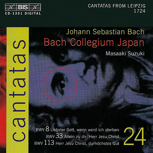 Bach, J.S.: Cantatas, Vol. 24  - BWV 8, 33, 113 - Suzuki, Bach Collegium Japan