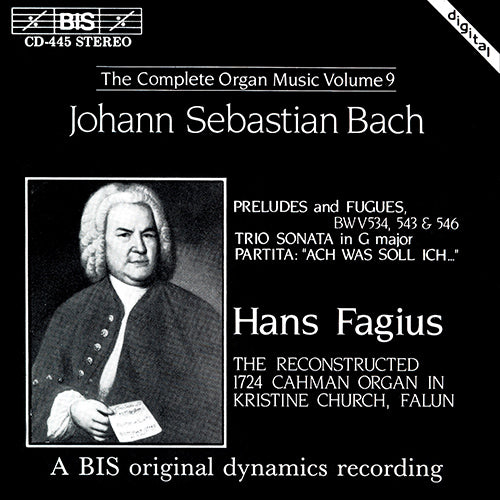 BACH, J.S.: Organ Music (Complete), Vol. 9 - Hans Fagius