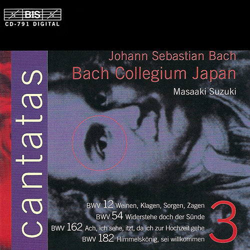 Bach, J.S.: Cantatas, Vol. 03  - BWV 12, 54, 162, 182 - Bach Collegium Japan