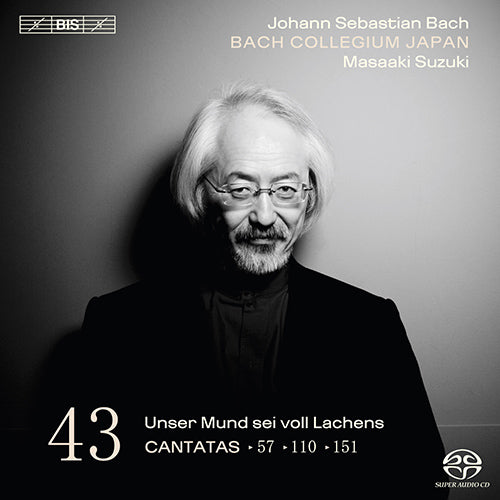 Bach, J.S.: Cantatas, Vol. 43  - BWV 57, 110, 151 - Suzuki, Bach Collegium Japan  (Hybrid SACD)