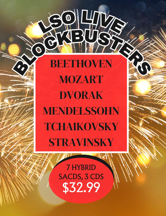 LSO BLOCKBUSTERS (7 HYBRID SACDS, 3 CDS)