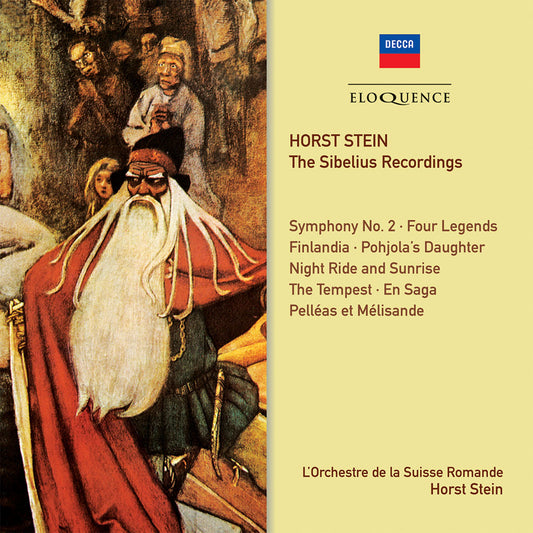 SIBELIUS: The Sibelius Recordings - HORST STEIN, L'ORCHESTRE DE LA SUISSE ROMANDE (3 CDS)