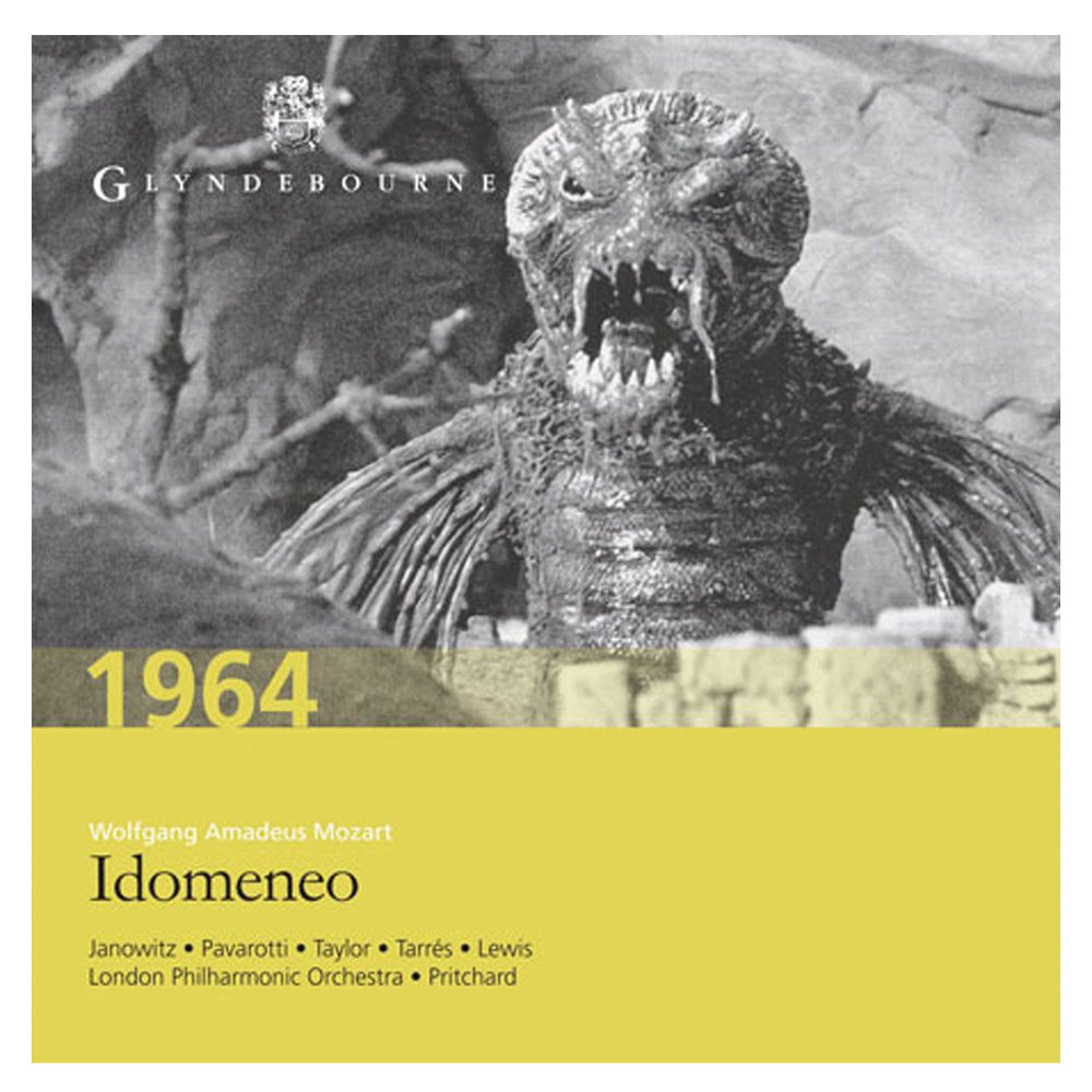 MOZART:  Idomeneo - John Pritchard, Gundula Janowitz, Luciano Pavarotti, Neilson Taylor, Enriqueta Tarrés, Richard Lewis, The Glyndebourne Chorus, The London Philharmonic Orchestra