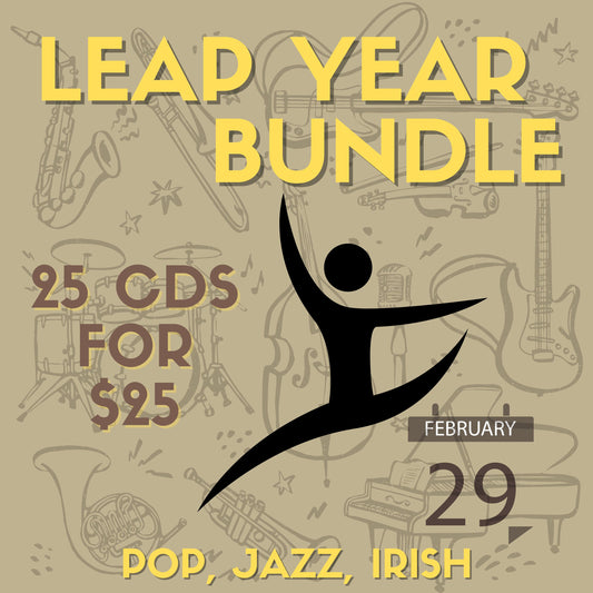 LEAP YEAR POP MUSIC BUNDLE - POP, COUNTRY & IRISH (20 CDs for $25)