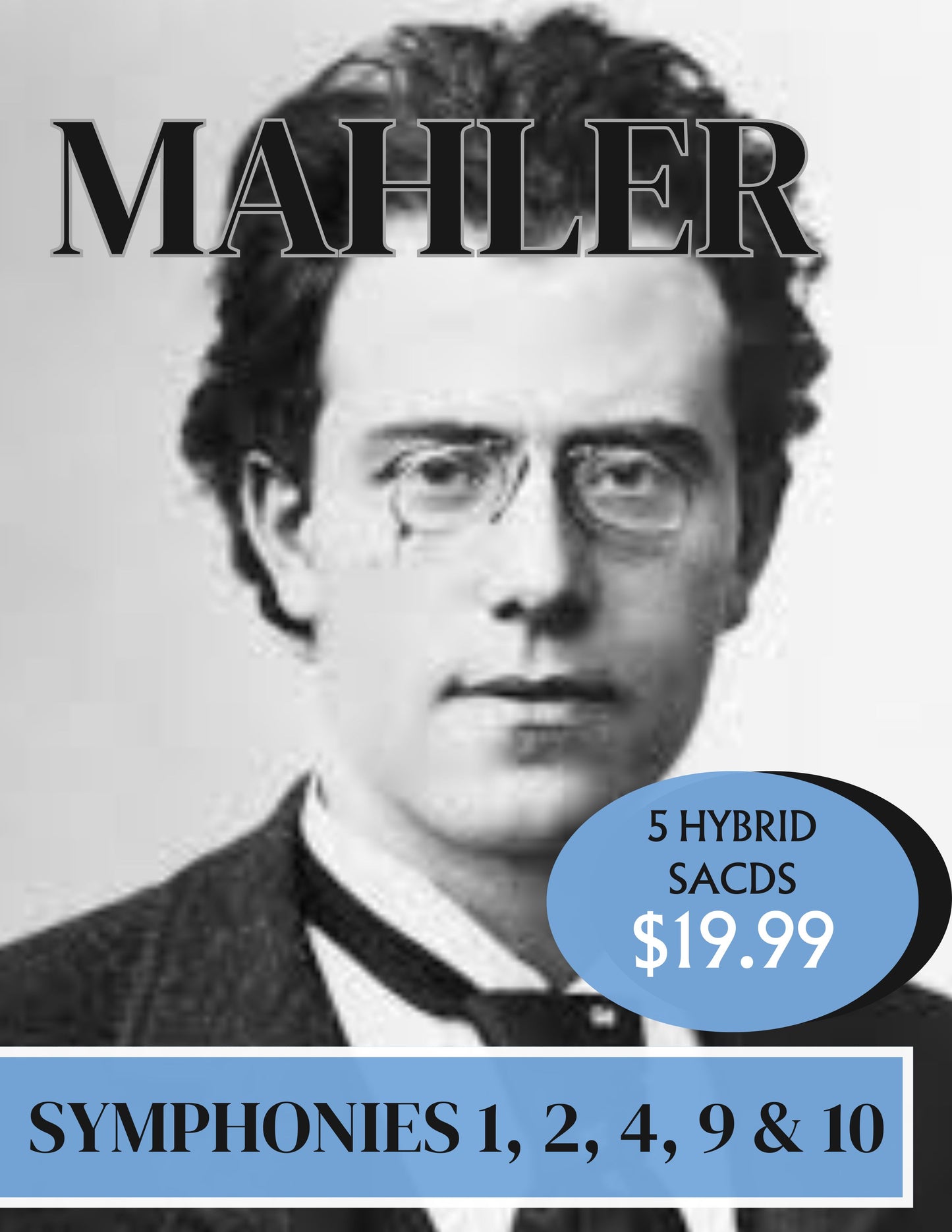 MAHLER LSO BUNDLE - 5 HYBRID SACDS