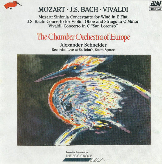 BACH, VIVALDI & MOZART: Concertos - The Chamber Orchestra of Europe