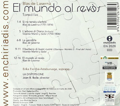 DE LASERNA: El mundo al reves - La Dispersione