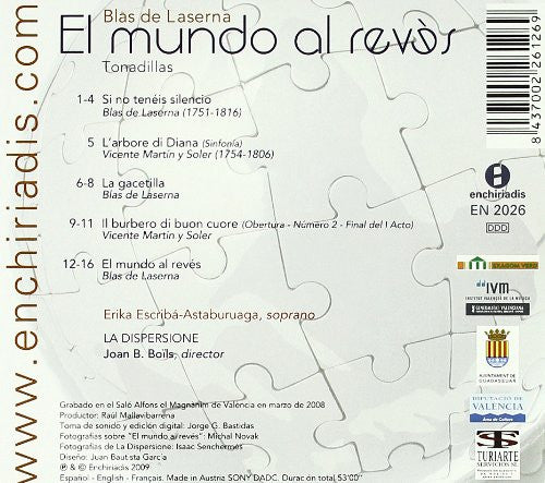 DE LASERNA: El mundo al reves - La Dispersione