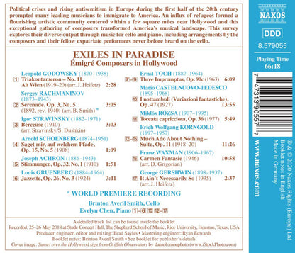 Exiles in Paradise: Émigré Composers in Hollywood - Brinton Averil Smith, Evelyn Chen