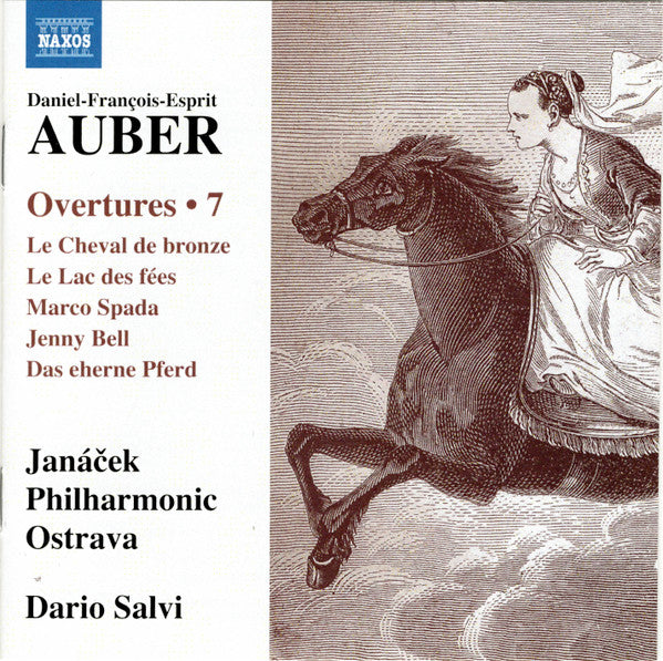 Auber: Overtures, Vol. 7 - Janáček Philharmonic Ostrava, Dario Salvi