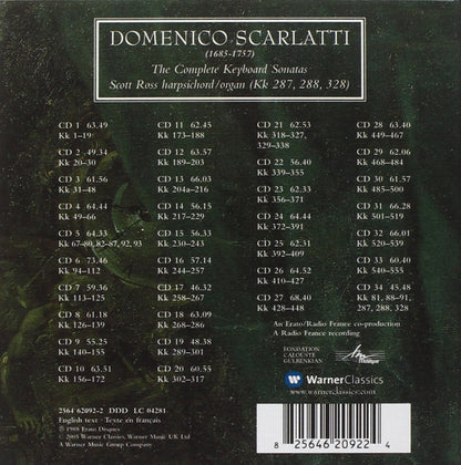 SCARLATTI: COMPLETE KEYBOARD SONATAS - SCOTT ROSS (34 CDS)