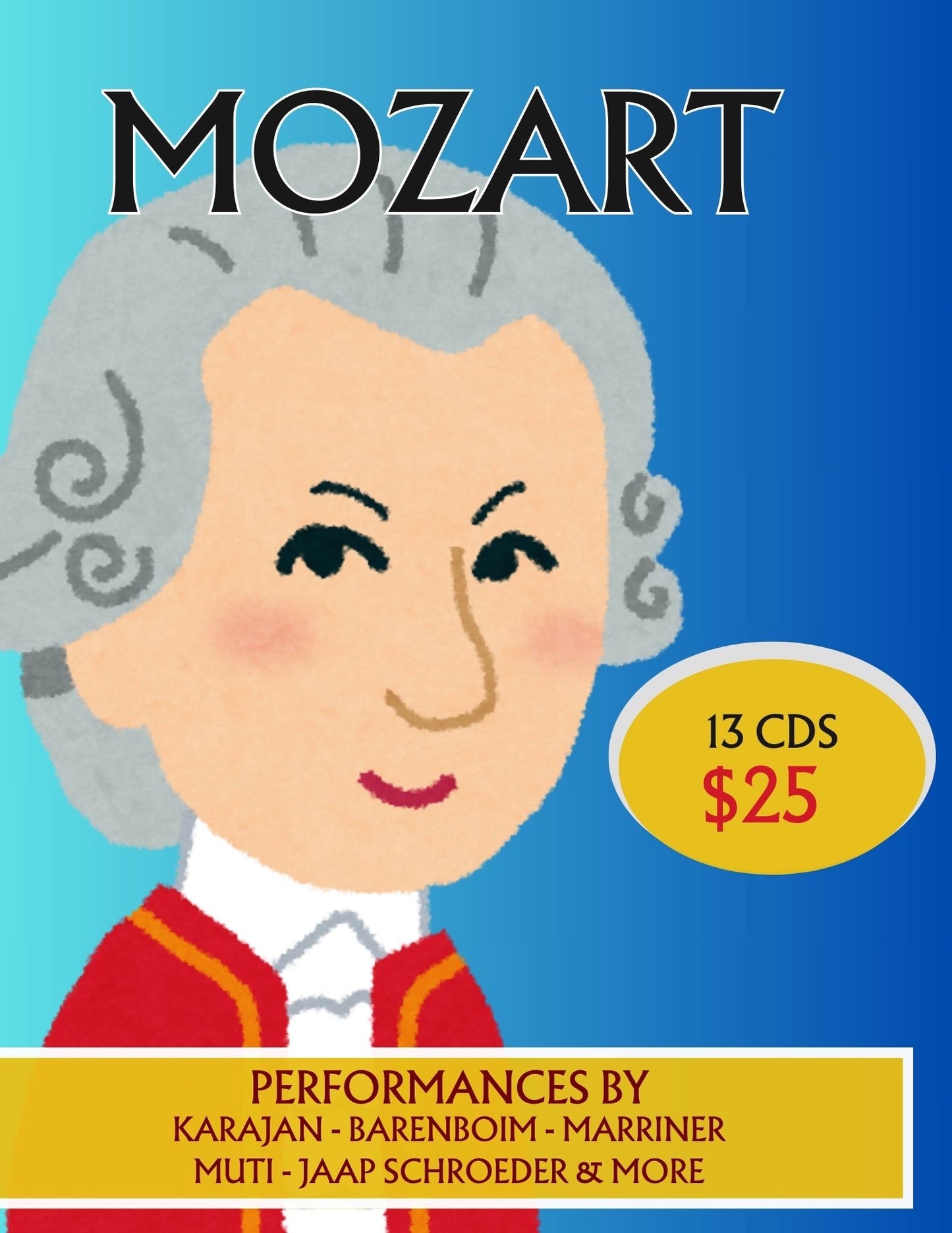 SUMMER MOZART BUNDLE (13 CDs)