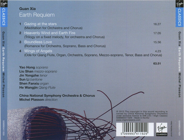 GUAN XIA: EARTH REQUIEM - China National Symphony Orchestra, Michel Plasson