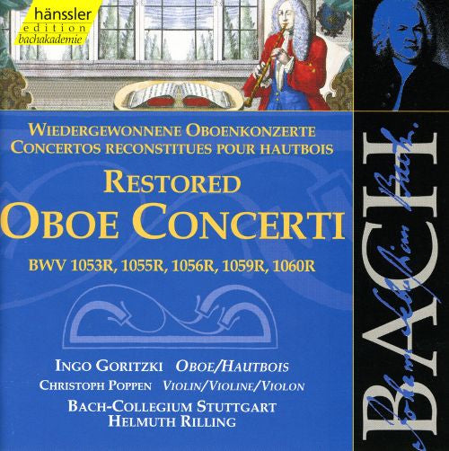 BACH: RESTORED OBOE CONCERTI - Bach-Collegium Stuttgart, Rilling