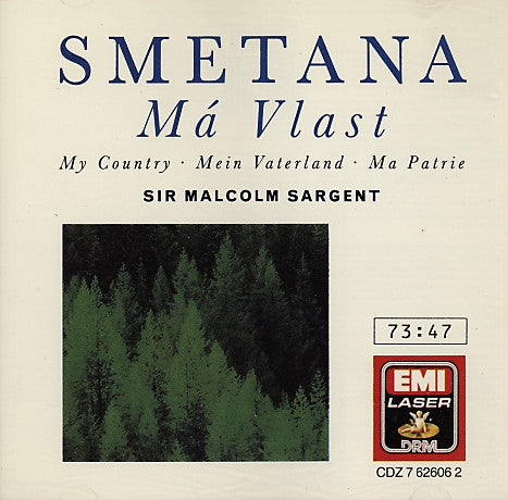 Smetana: Ma Vlast - MALCOLM SARGENT, ROYAL PHILARMONIC ORCHESTRA
