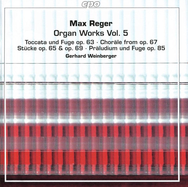 REGER: ORGAN WORKS, VOL. 5 - WEINBERGER (2 Hybrid SACDs)