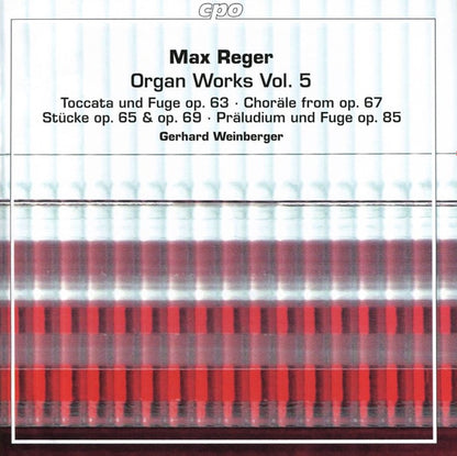 REGER: ORGAN WORKS, VOL. 5 - WEINBERGER (2 Hybrid SACDs)