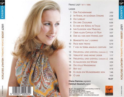 LISZT: SONGS - Diana Damrau, Helmut Deutsch