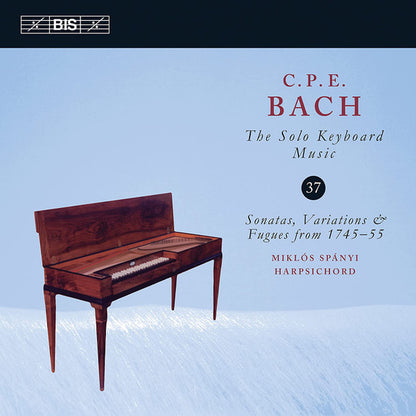 C.P.E. Bach: The Solo Keyboard Music, Vol. 37 - Miklos Spanyi
