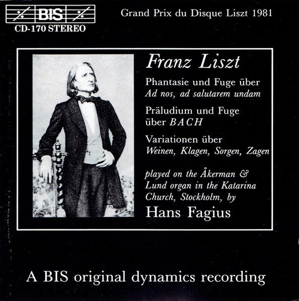 Liszt: Organ Music - Hans Fagius