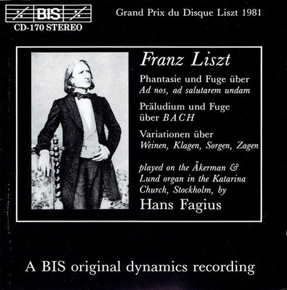 Liszt: Organ Music - Hans Fagius