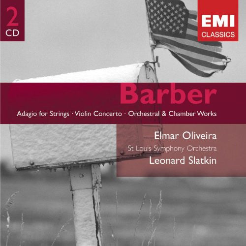 BARBER: ORCHESTRAL & CHAMBER WORKS - LEONARD SLATKIN (2 CDs)