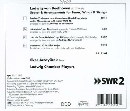 Beethoven Arranged - Ludwig Chamber Players
