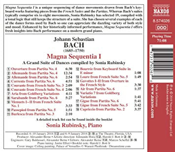 Bach: Magna Sequentia I - A Grand Suite of Dances - Sonia Rubinsky