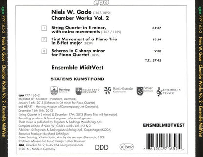 Gade: Chamber Works, Vol. 2 - Ensemble MidtVest