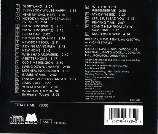 The Staple Singers: Great Day