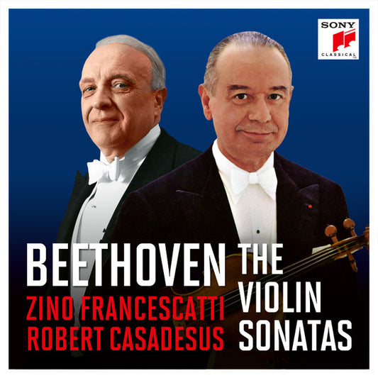 BEETHOVEN: VIOLIN & PIANO SONATAS -  FRANCESCATTI, CASADESUS (7 CDS)