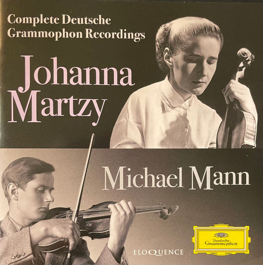 Johanna Martzy & Michael Mann: The Complete Deutsche Grammophon Recordings (2 CDs)