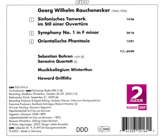 Rauchenecker: Symphony No. 1 - Musikkollegium Winterthur