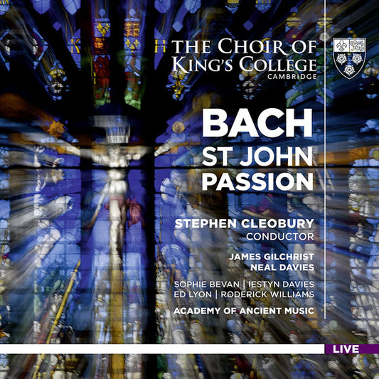 Bach: St John Passion - ACADEMY OF ANCIENT MUSIC / STEPHEN CLEOBURY (2 HYBRID SACDS)