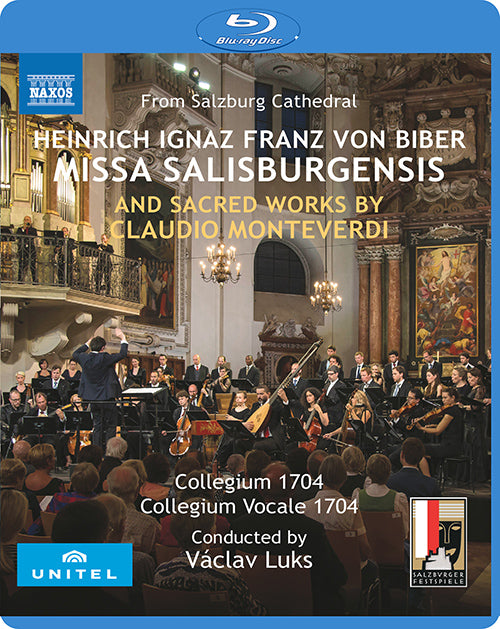 BIBER: Missa Salisburgensis / MONTEVERDI: Sacred Works - Collegium Vocale 1704, Collegium 1704, Luks(Blu-ray)