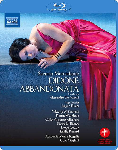 Mercadante: Didone abbandonata - Academia Montis Regalis Orchestra, Alessandro De Marchi (Blu-Ray)